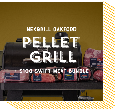 Nexgrill Oakford Pellet Grill + $100 Swift Meat Bundle