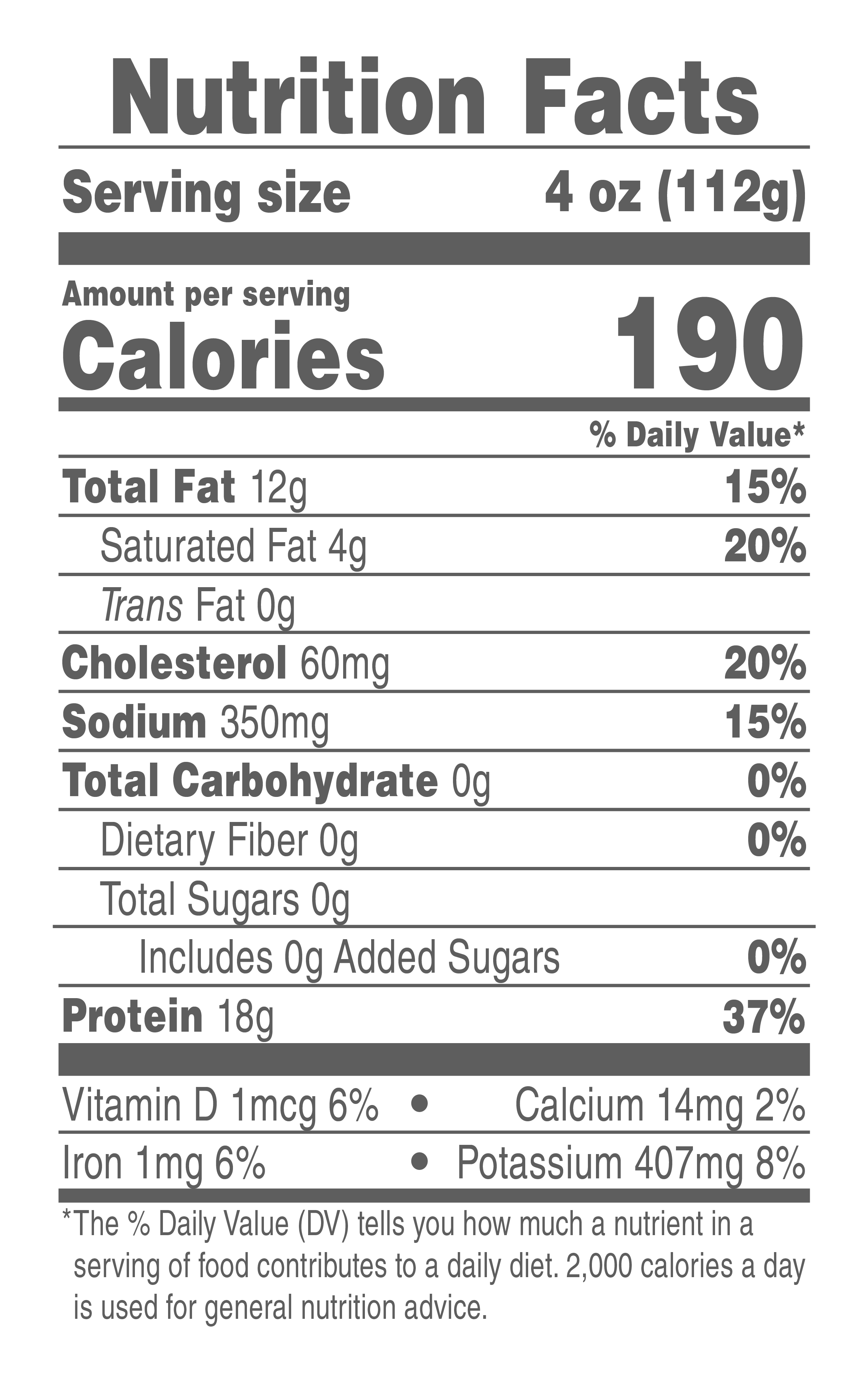 Nutrition Facts