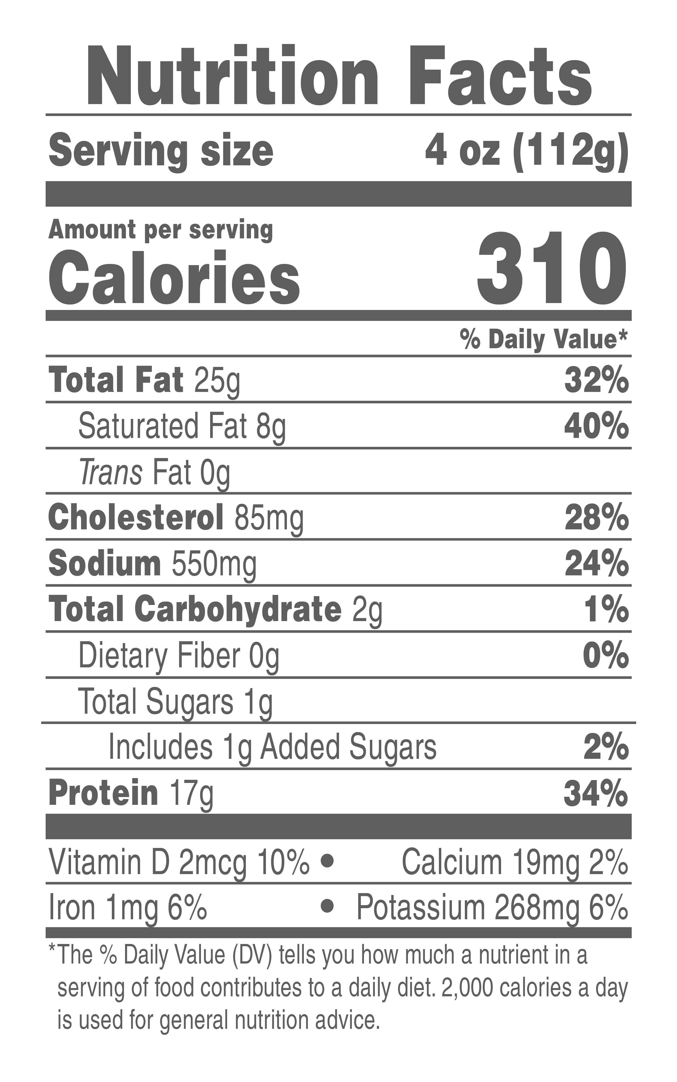 Nutrition Facts