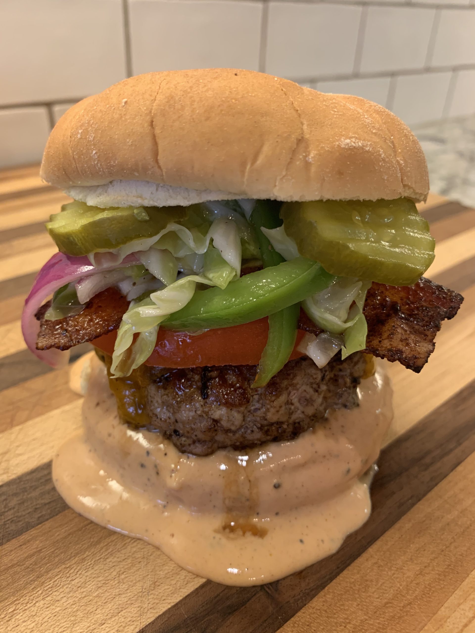 Kirklan’s Ground Pork Burgers