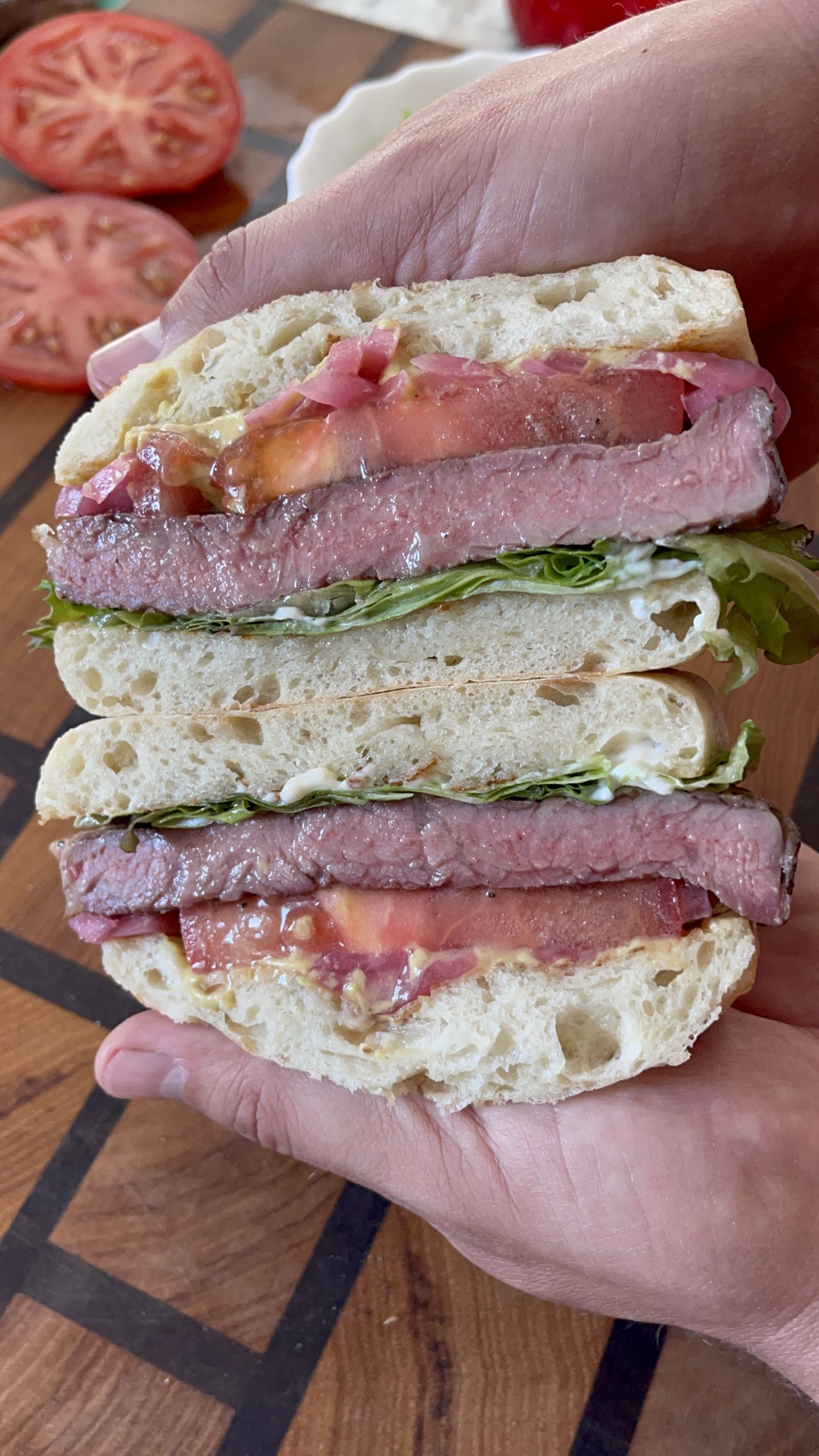 Maciek’s Ribeye Steak Sandwich