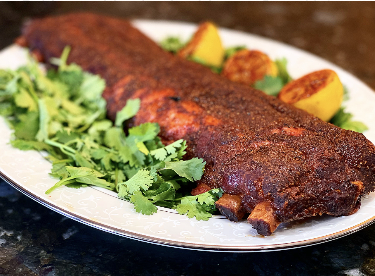 Dwight’s Wet and Dry Rubbed Pork Backribs