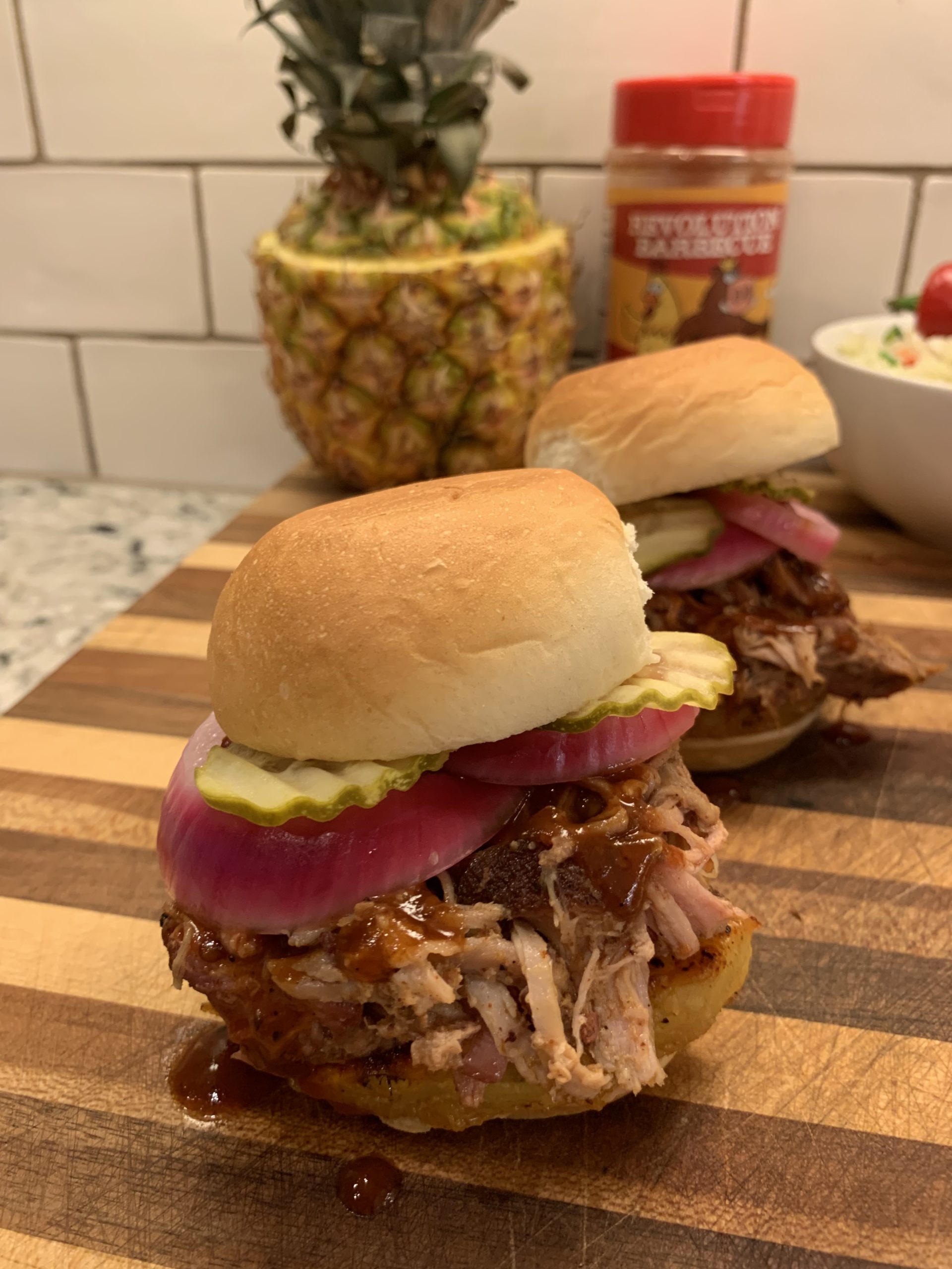Kirklan’s BBQ Pulled Pork Sandwiches