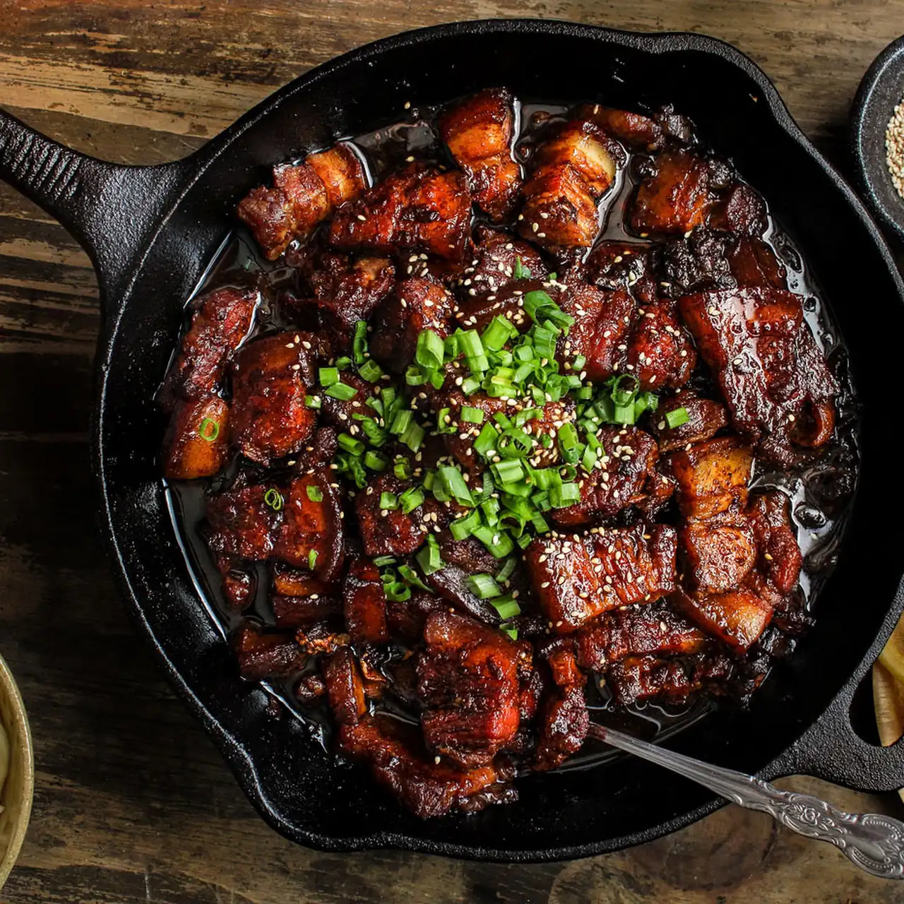 Chinese Style Beer Braised Pork Belly