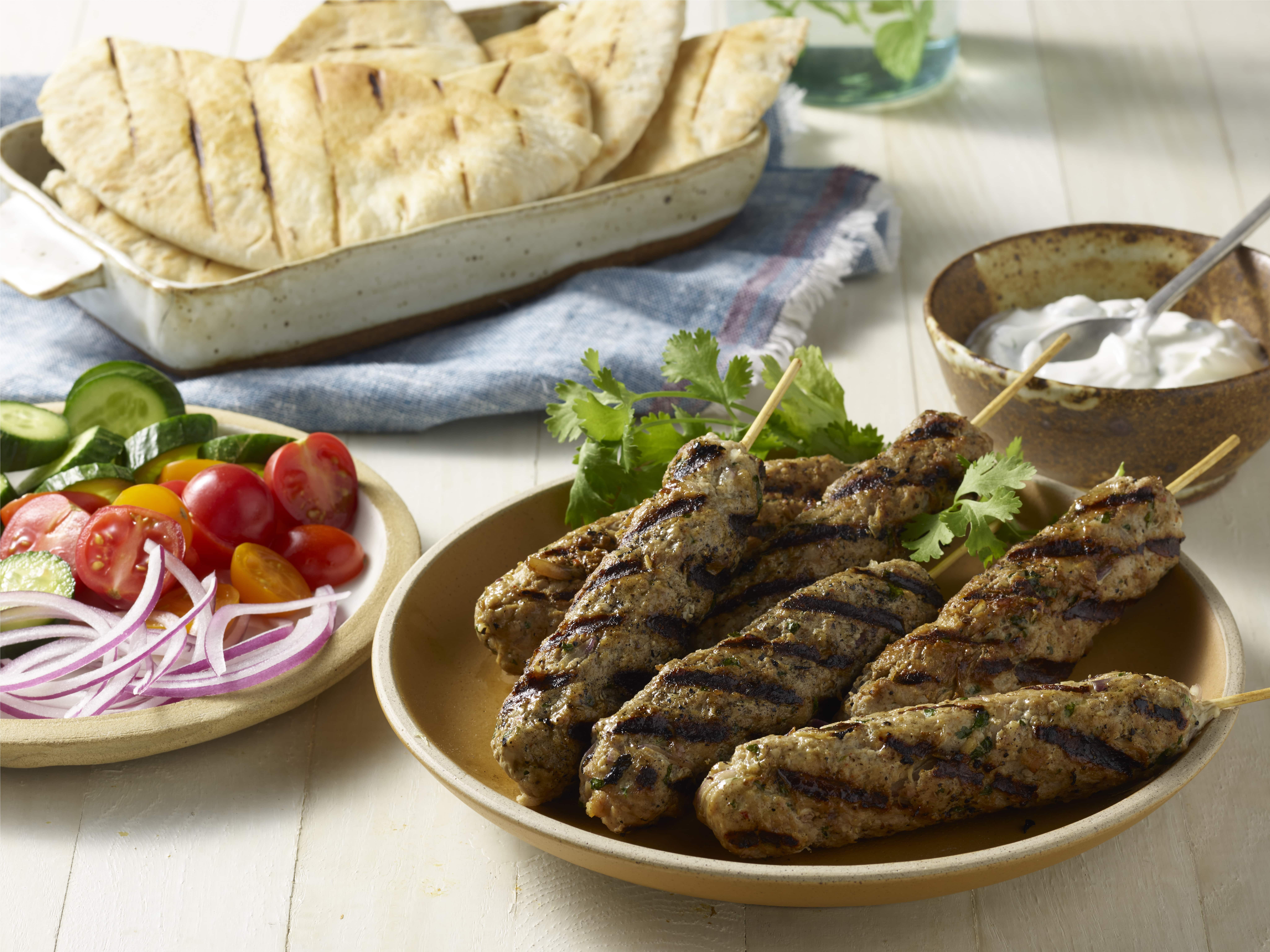 Turkish Pork Kebabs