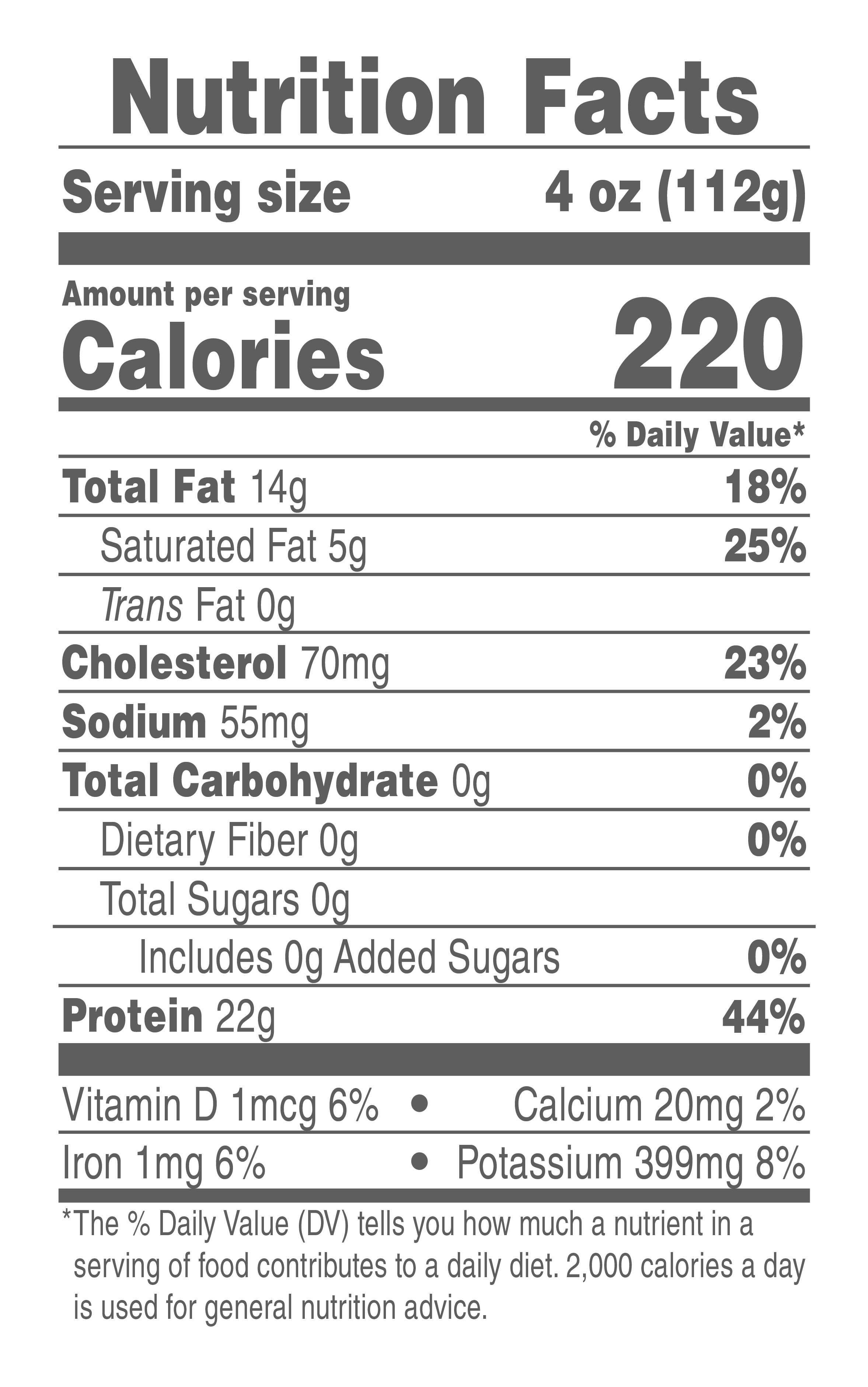 Nutrition Facts