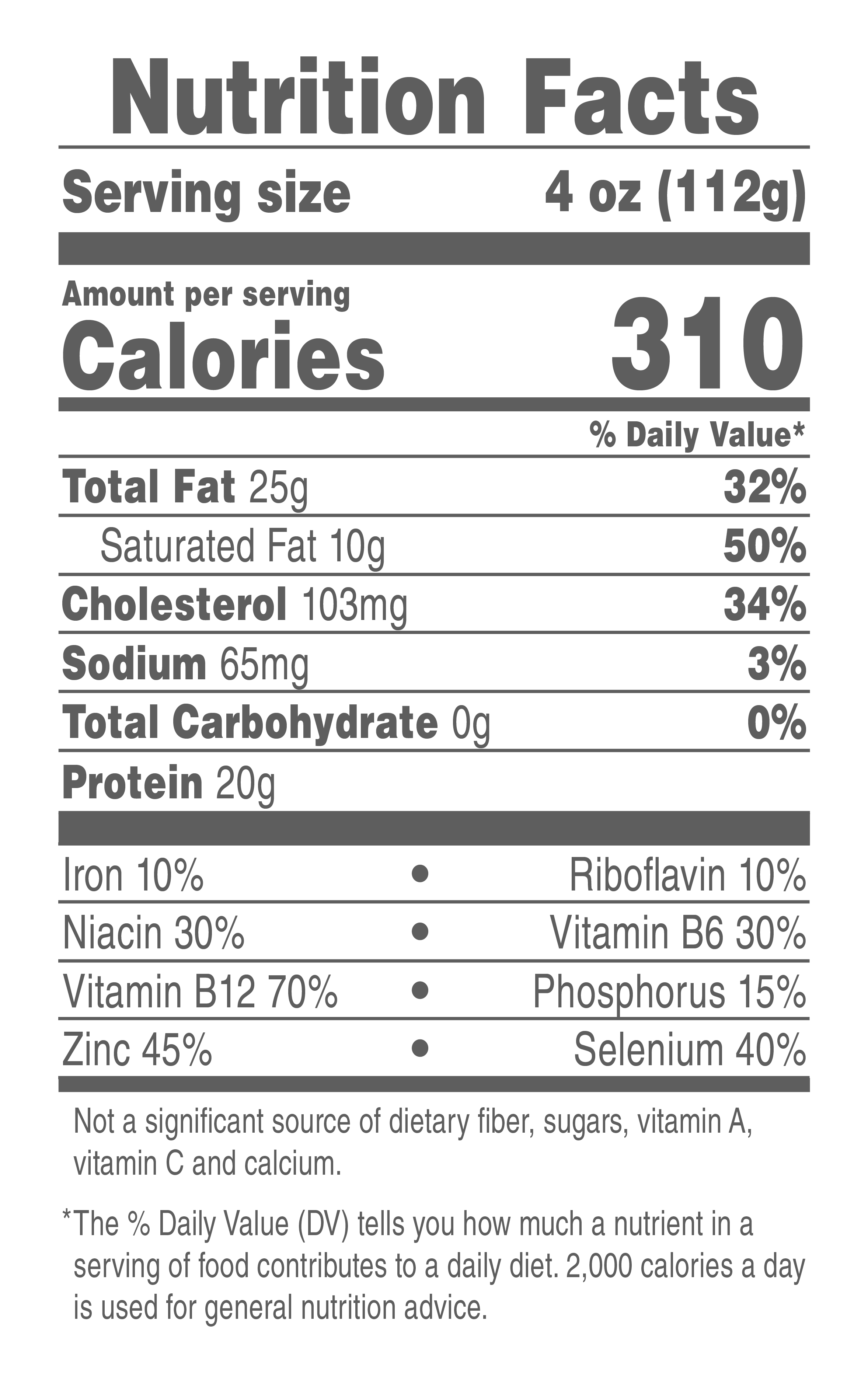 Nutrition Facts