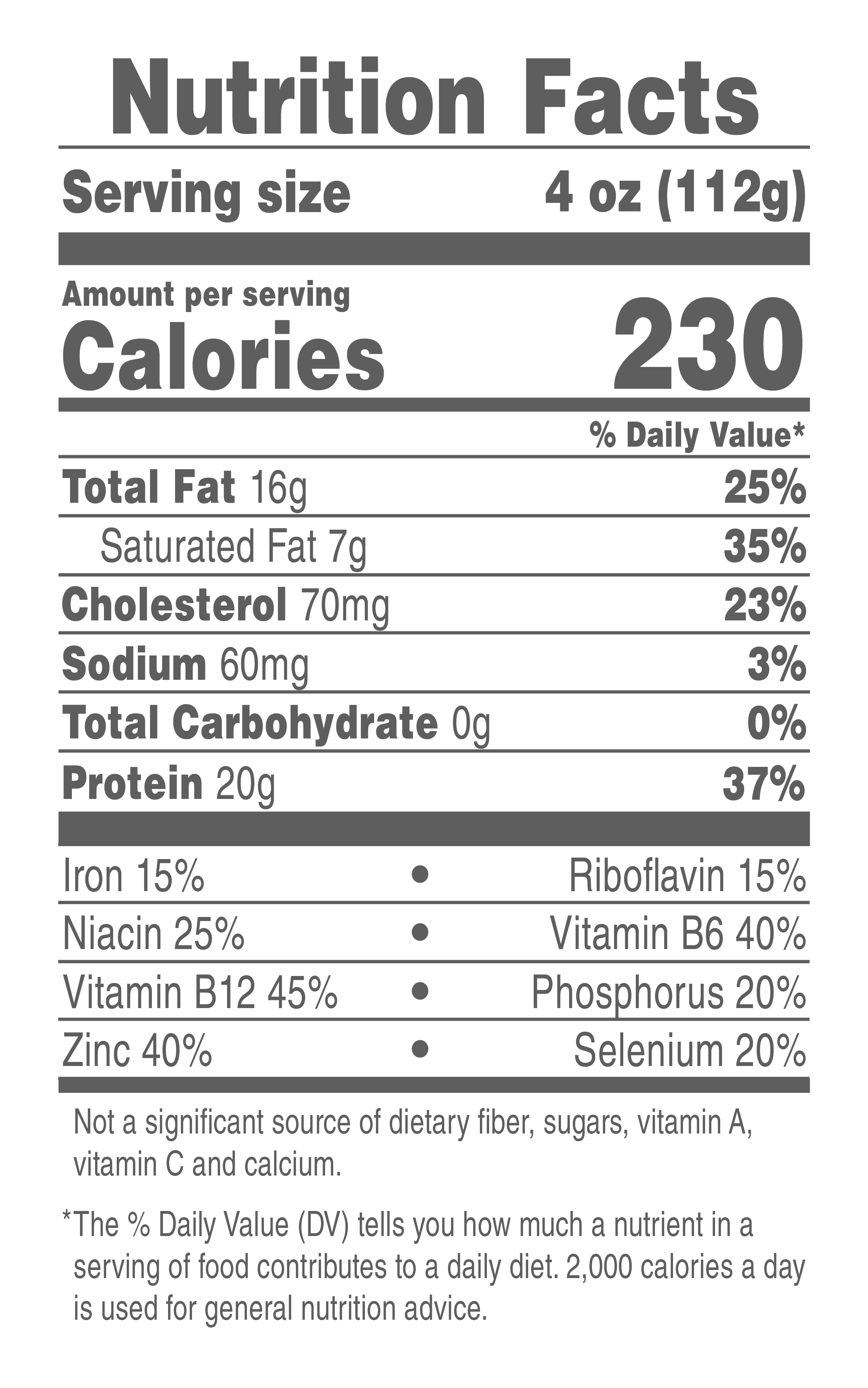 Nutrition Facts