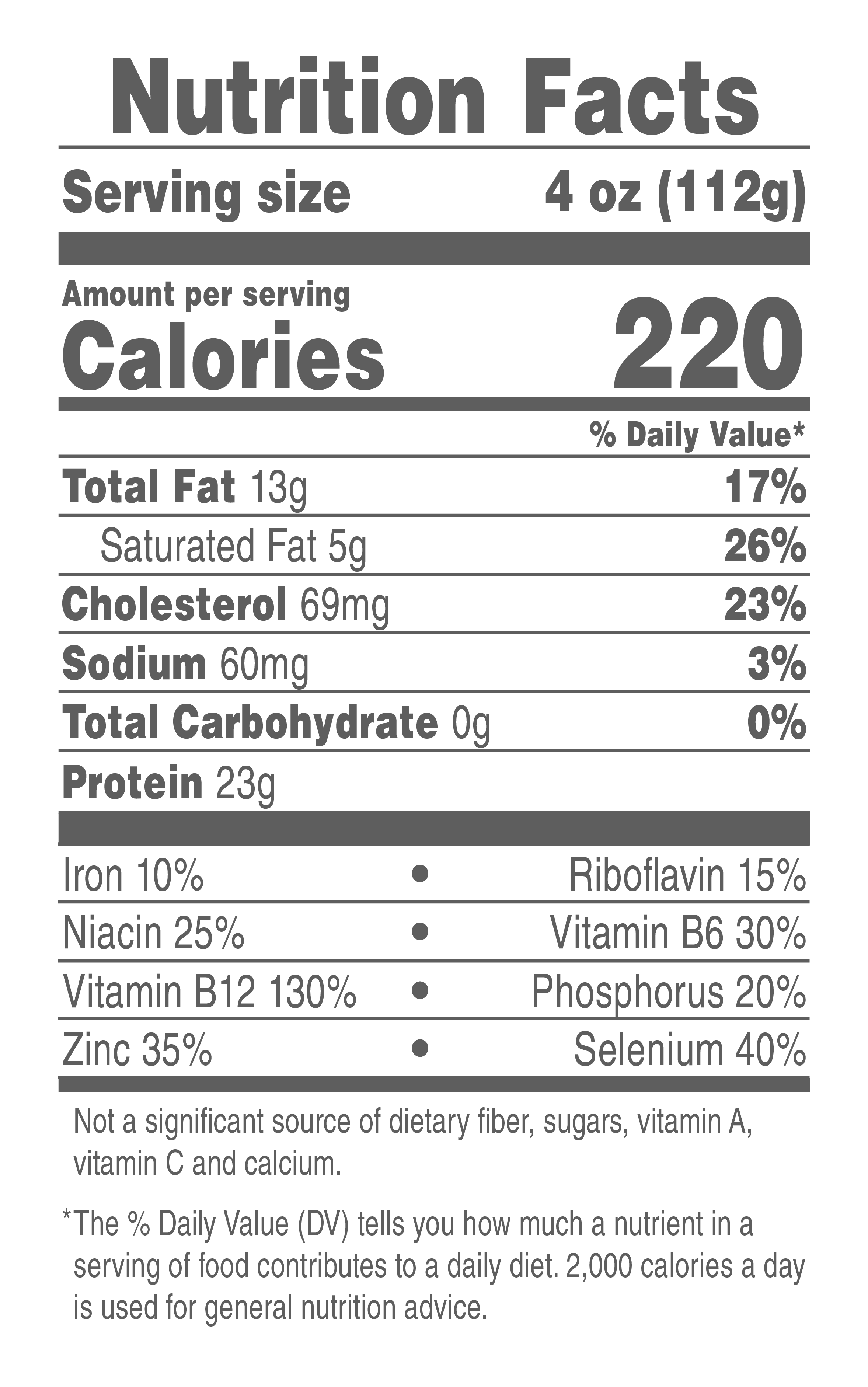 Nutrition Facts