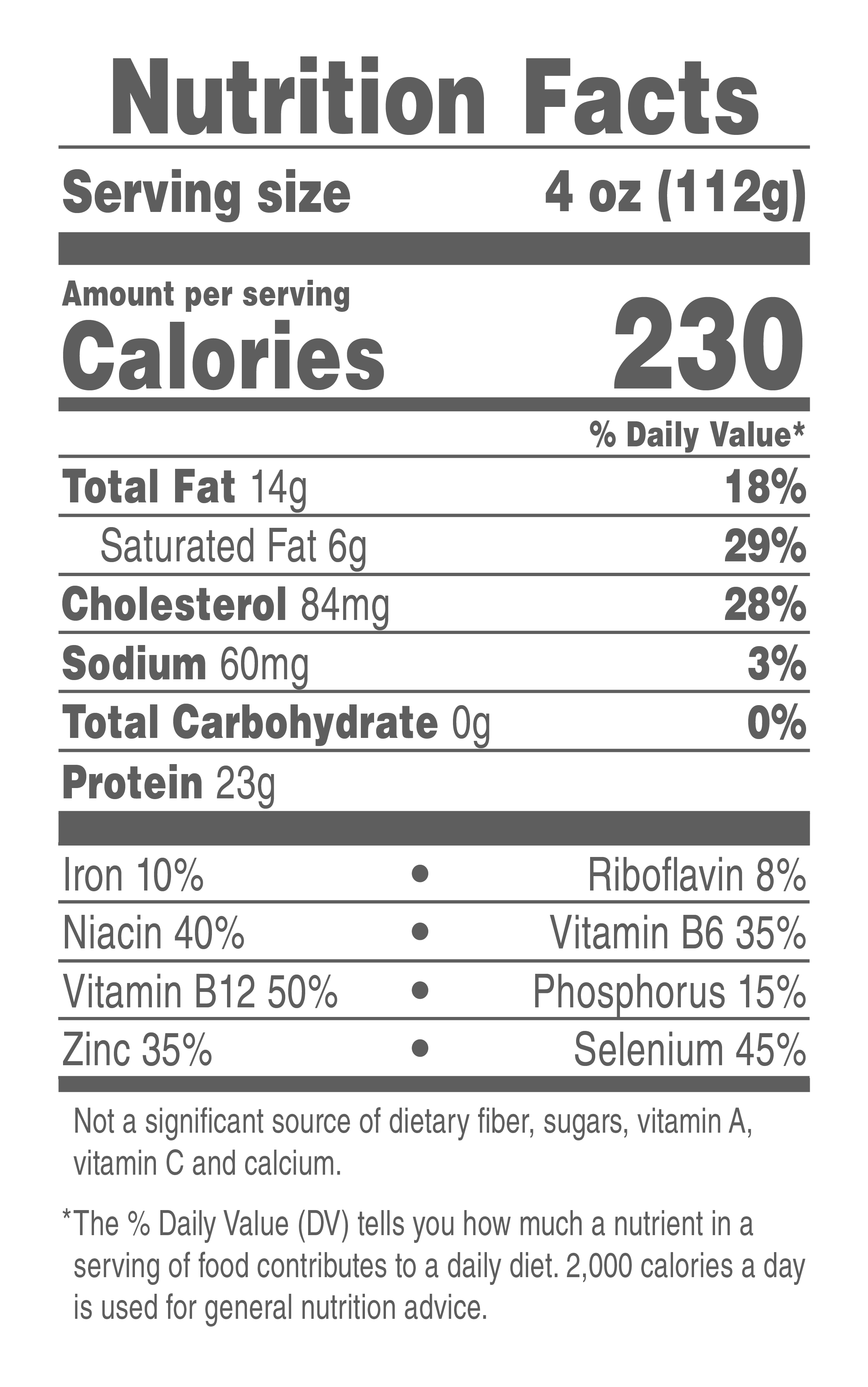 Nutrition Facts