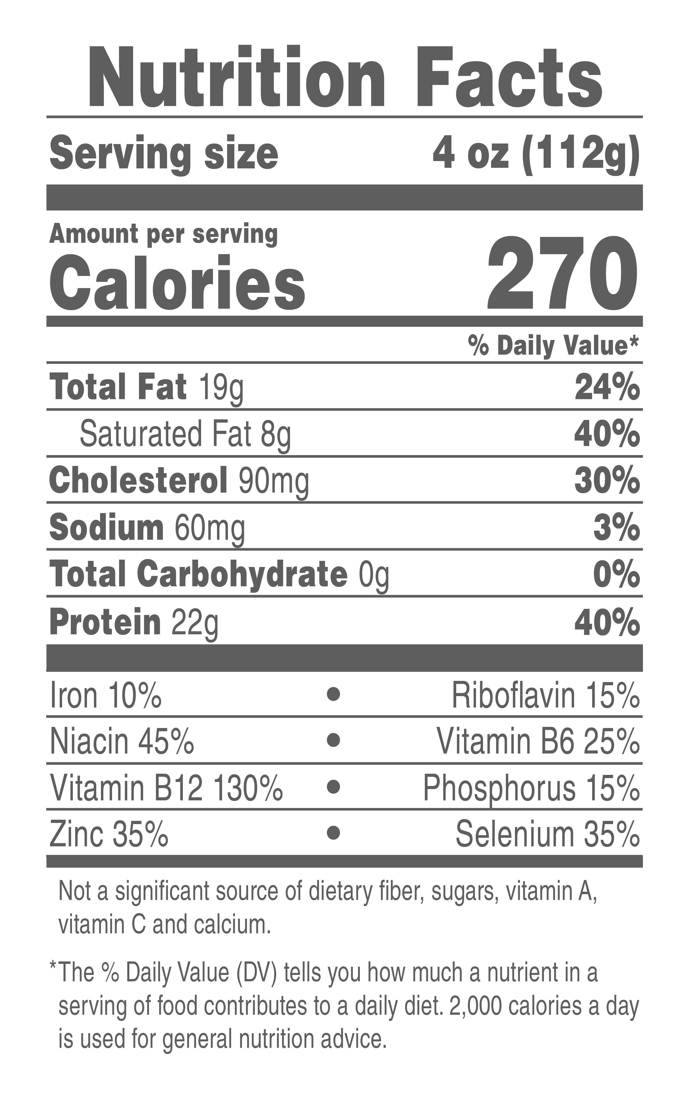 Nutrition Facts