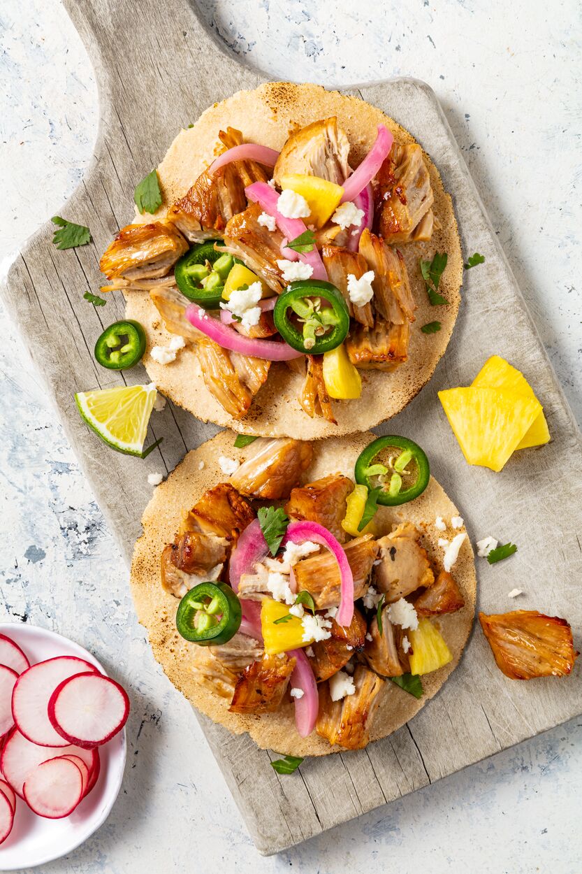 Lean Pork Street Tacos in packaging