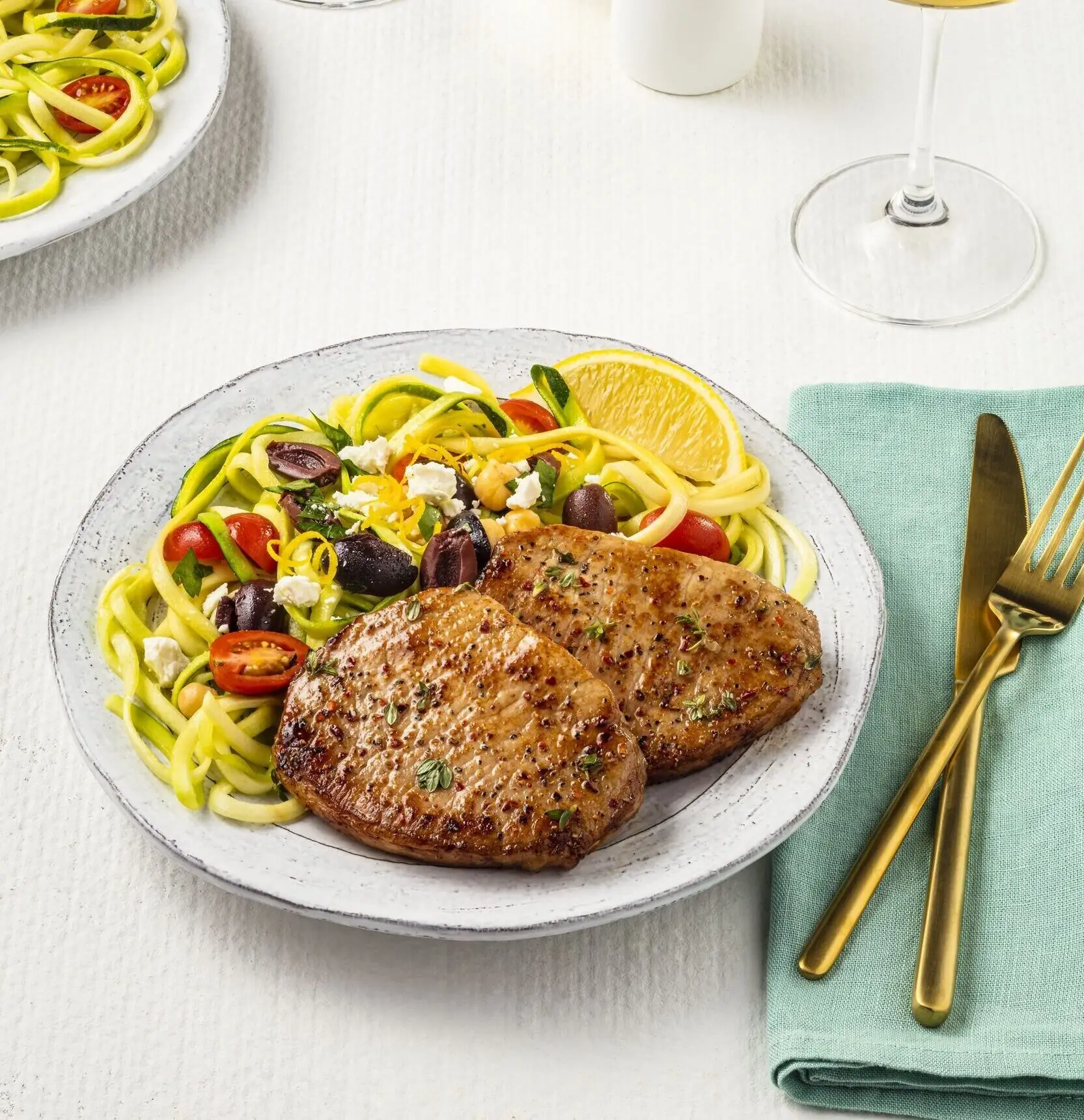 Mediterranean Pork Chop