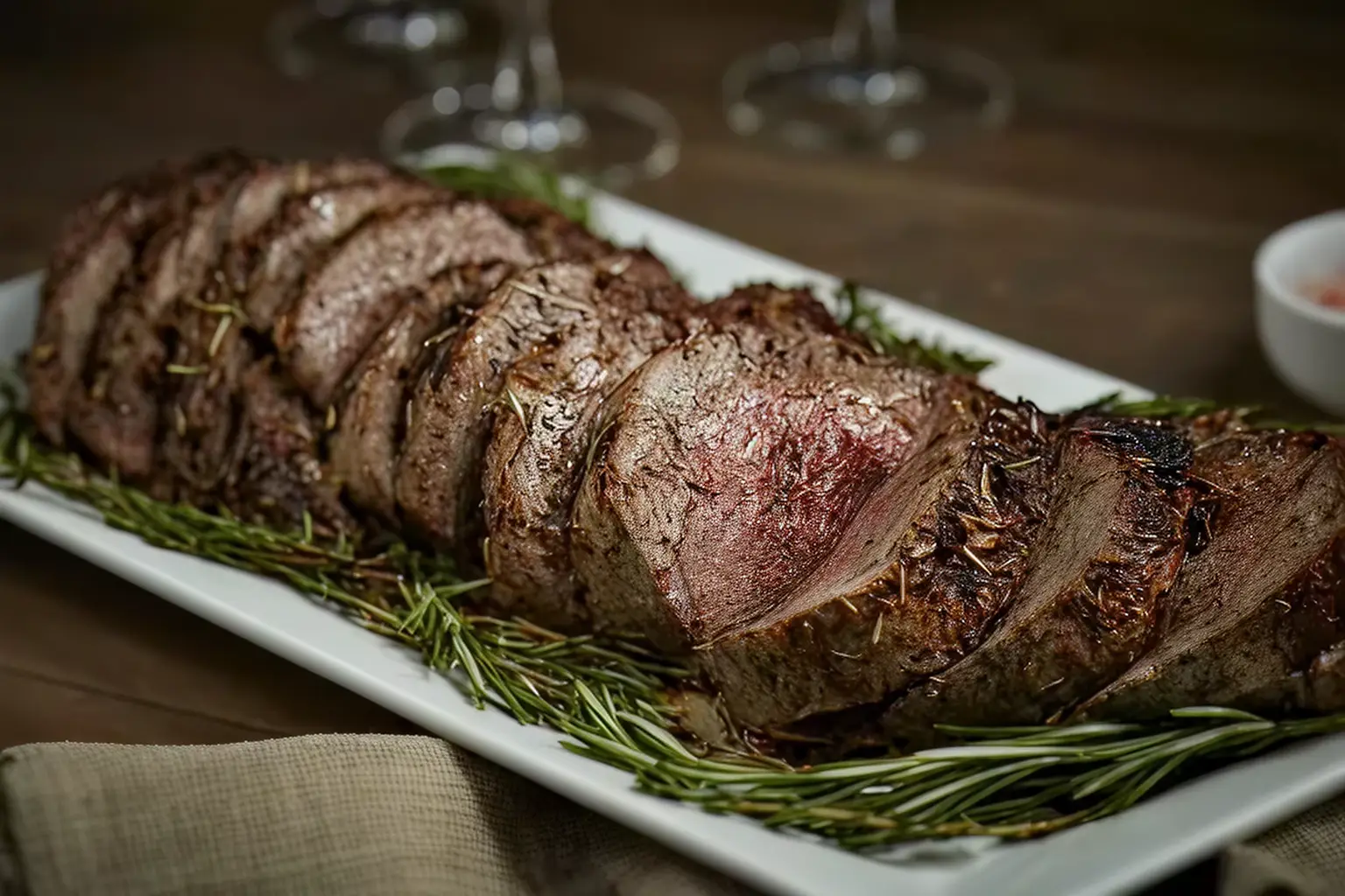 Swift Beef Tenderloin Roast with Garlic & Herb Butter