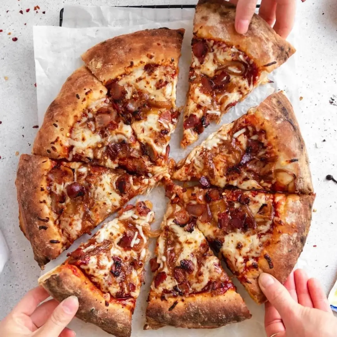Barbecue Bacon Pizza