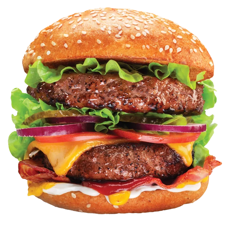 Swift Ground Beef Bacon Cheeseburgers