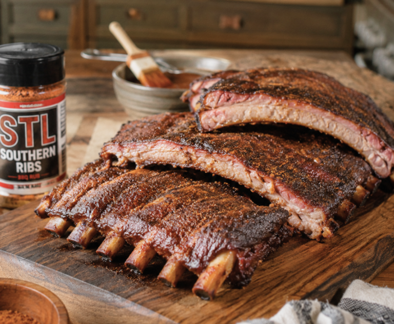 Smoked St. Louis Style Ribs